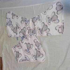 Elephant burp clothes